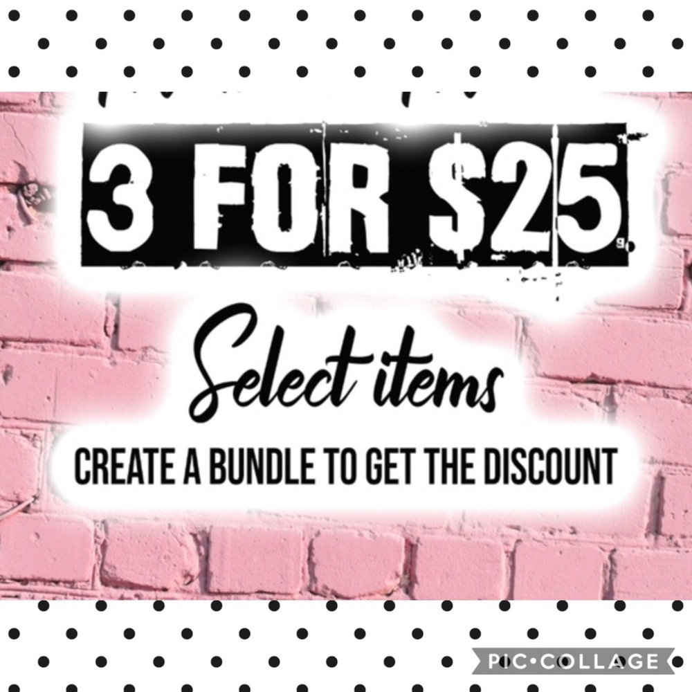 💥3for25💥